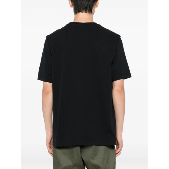 26SS 메종키츠네 폭스 헤드 컴포트 티셔츠 PM00108KJ7025 BLACK - MAISON KITSUNE