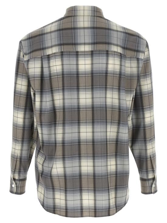 26SS 오라리 긴팔 셔츠 A26SS01LCBLUEGRAYCHECK Gray - AURALEE