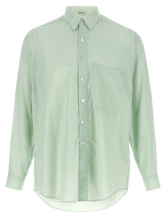 26SS 오라리 긴팔 셔츠 A26SS02CLPALEBLUE Blue