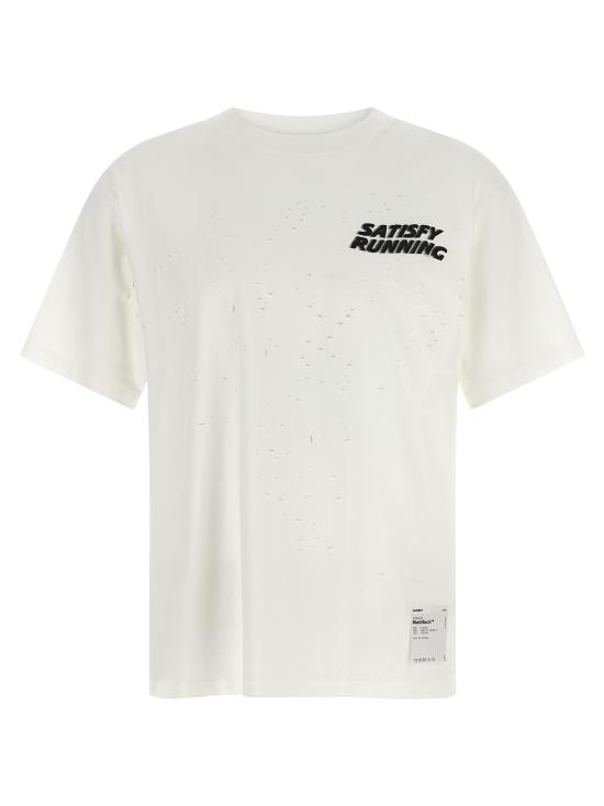 26SS 새티스파이 모스테크 티셔츠 110061110811108 White