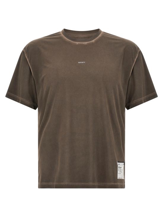 26SS 새티스파이 아우라라이트 티셔츠 1100091D0191D01 Brown