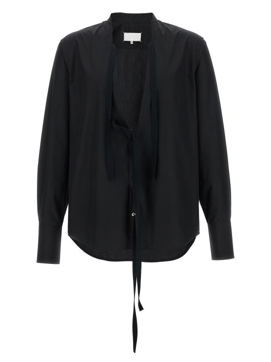 26SS 마르지엘라 긴팔 셔츠 S67DT0031S43001900 Black