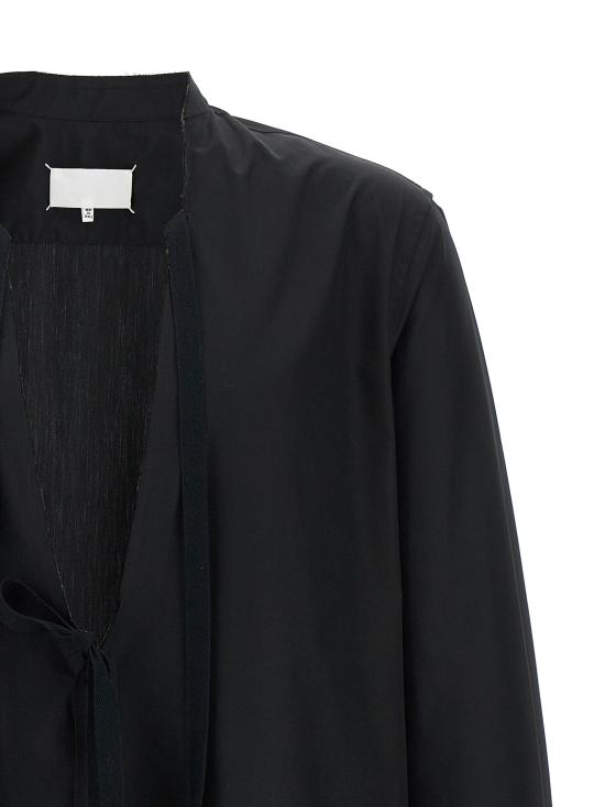 26SS 마르지엘라 긴팔 셔츠 S67DT0031S43001900 Black - MAISON MARGIELA