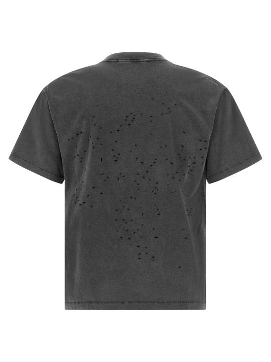 26SS 새티스파이 모스테크 티셔츠 1100600A0400A04 Black - SATISFY