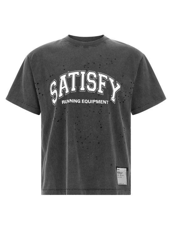 26SS 새티스파이 모스테크 티셔츠 1100600A0400A04 Black