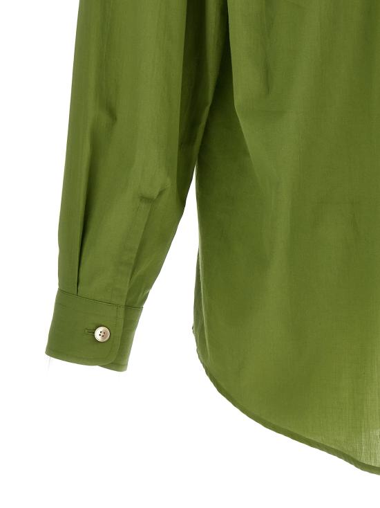 26SS 오라리 긴팔 셔츠 A26SS02CLDUSTYGREEN Green - AURALEE
