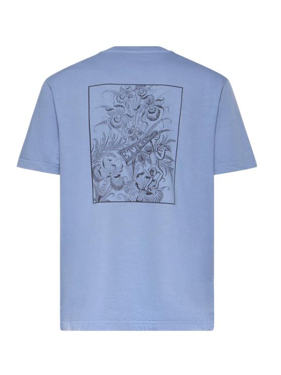 26SS 에트로 반팔 티셔츠 MRMA0002 AV900B0078 LIGHT BLUE - ETRO