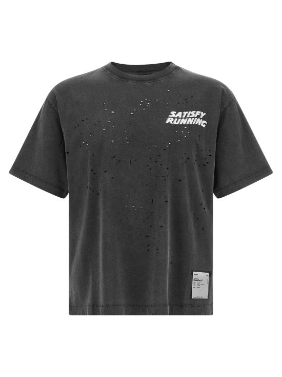 26SS 새티스파이 모스테크 티셔츠 1100600A0800A08 Black