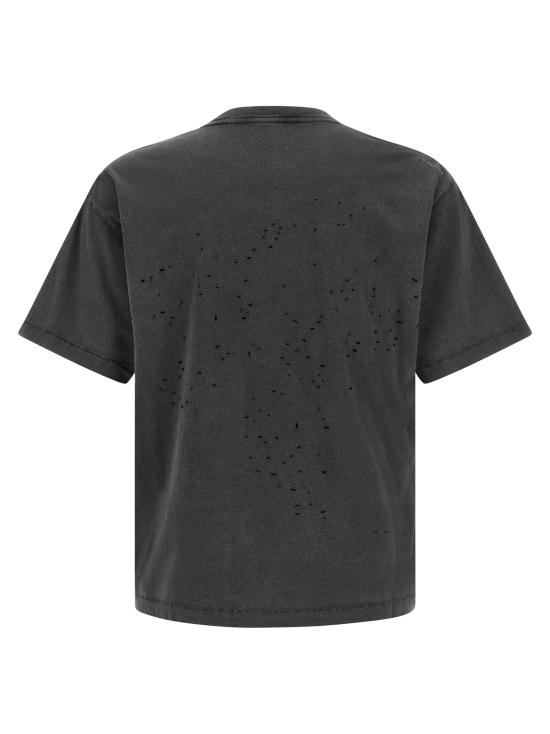 26SS 새티스파이 모스테크 티셔츠 1100600A0800A08 Black - SATISFY