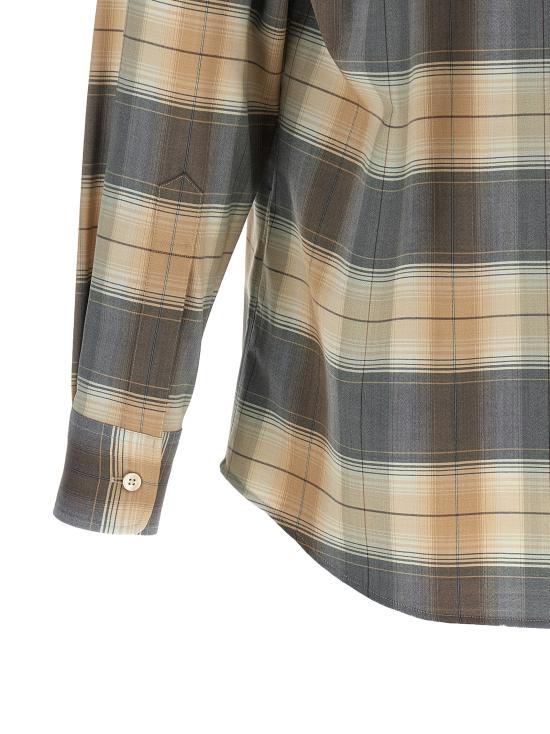 26SS 오라리 긴팔 셔츠 A26SS01LCLIGHTBROWNCHECK Brown - AURALEE
