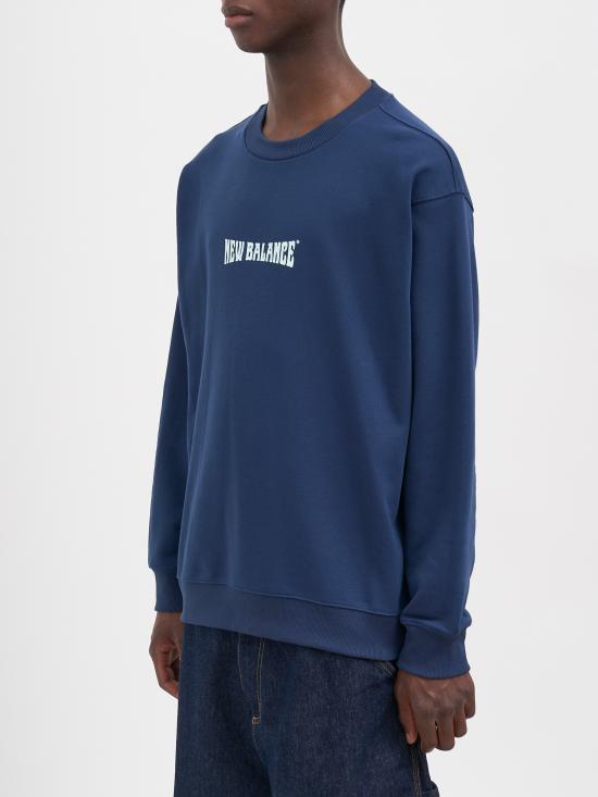 26SS 뉴발란스 스웨터 NMT61D4JXNNY Blue - NEW BALANCE