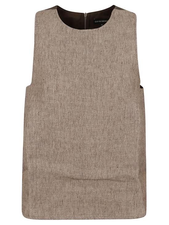 26SS 엠포리오 아르마니 탑 EW003618 AF21546 U1052 CHAMPAGNE BEIGE