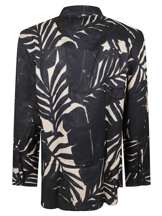 26SS 엠포리오 아르마니 긴팔 셔츠 EM005762 AF13285 F1047 FOREST FANCY - EMPORIO ARMANI
