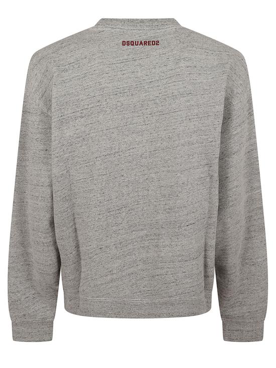 26SS 디스퀘어드2 긴팔 티셔츠 S74GU0937 D25026 856M GREY MELANGE - DSQUARED2