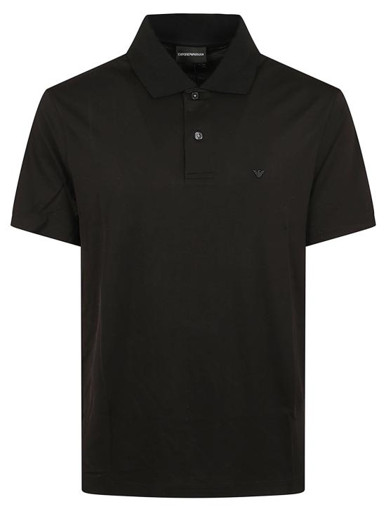 26SS 엠포리오 아르마니 폴로 티셔츠 EM004526 AF13721 UC001 BLACK BEAUTY