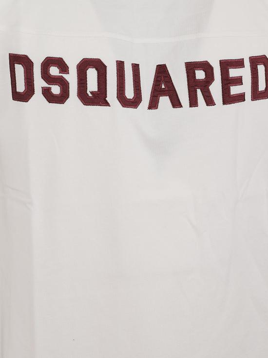 26SS 디스퀘어드2 탑 S74GD1527 D20108 100 WHITE - DSQUARED2