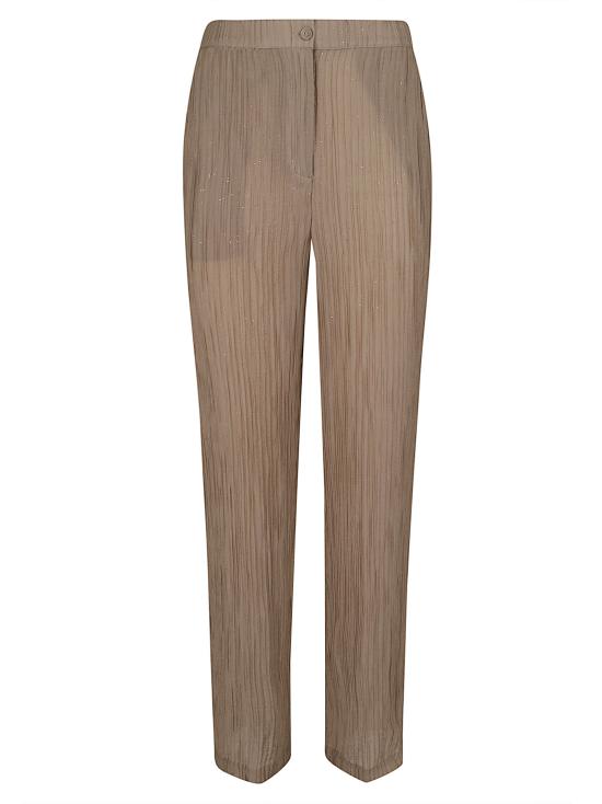 26SS 엠포리오 아르마니 스트레이트 팬츠 EW003446 AF20830 F1013 SAND FANCY