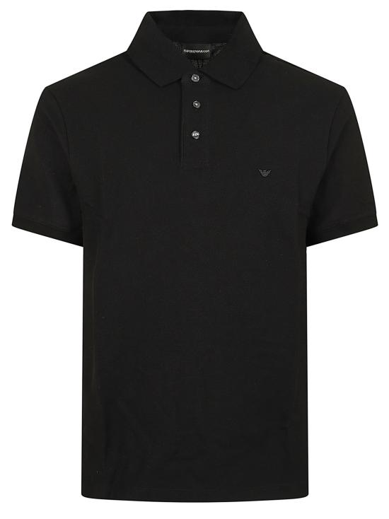 26SS 엠포리오 아르마니 폴로 티셔츠 EM005251 AF10497 UC001 BLACK BEAUTY