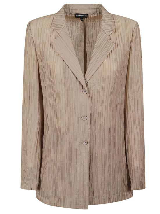 26SS 엠포리오 아르마니 수트 자켓 EW003445 AF20830 F1013 SAND FANCY