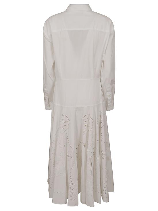 26SS 폴로 랄프로렌 미디 원피스 211A12925001 WHITE - POLO RALPH LAUREN