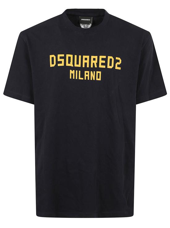 26SS 디스퀘어드2 밀라노 쿨핏 티셔츠 S74GD1520 D20106 478 BLUE NAVY