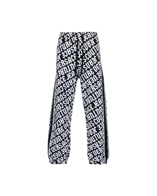  베르사체 트레이닝/조거 팬츠 77GAAE08 CF21E L01 NERO BIANCO
