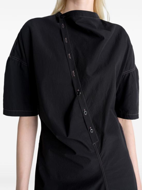 26SS 르메르 미디 원피스 DR1158 LF1399 999 BLACK DOM - LEMAIRE