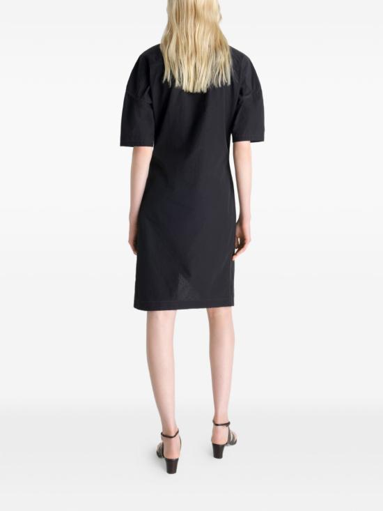 26SS 르메르 미디 원피스 DR1158 LF1399 999 BLACK DOM - LEMAIRE