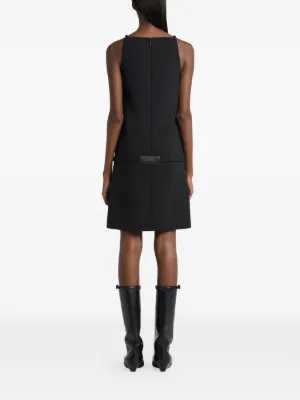 26SS 쿠레쥬 원피스 226CRO859PL0170 MIDNIGHT BLUE BLACK B258 - COURREGES
