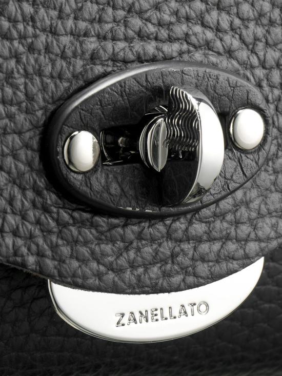 26SS 자넬라토 숄더백 068331LETTERADAILY SZ0001 Black - ZANELLATO