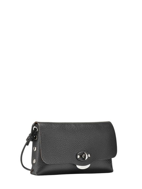 26SS 자넬라토 숄더백 068331LETTERADAILY SZ0001 Black - ZANELLATO