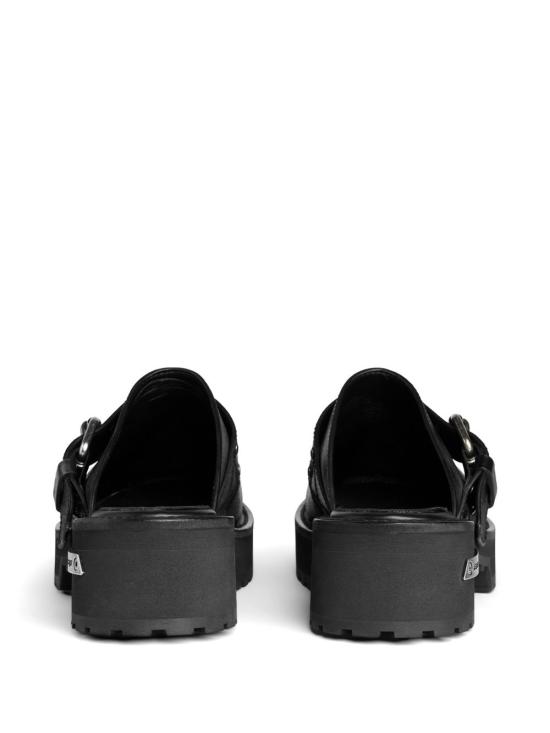 26SS 발렌시아가 뮬/슬리퍼 866723 WBEQ4 1081 BLACK DOM - BALENCIAGA