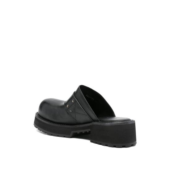 26SS 발렌시아가 베놈 뮬 866723 WBEQ4 1081 BLACK DOM - BALENCIAGA