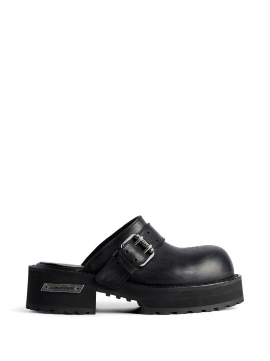 26SS 발렌시아가 뮬/슬리퍼 866723 WBEQ4 1081 BLACK DOM