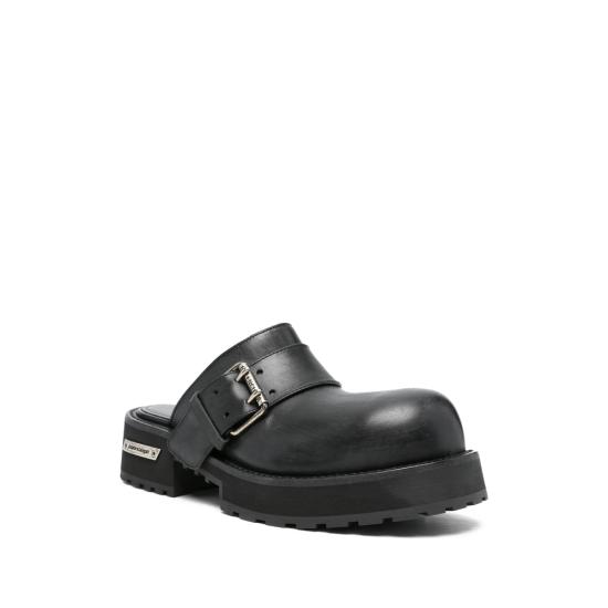 26SS 발렌시아가 베놈 뮬 866723 WBEQ4 1081 BLACK DOM - BALENCIAGA