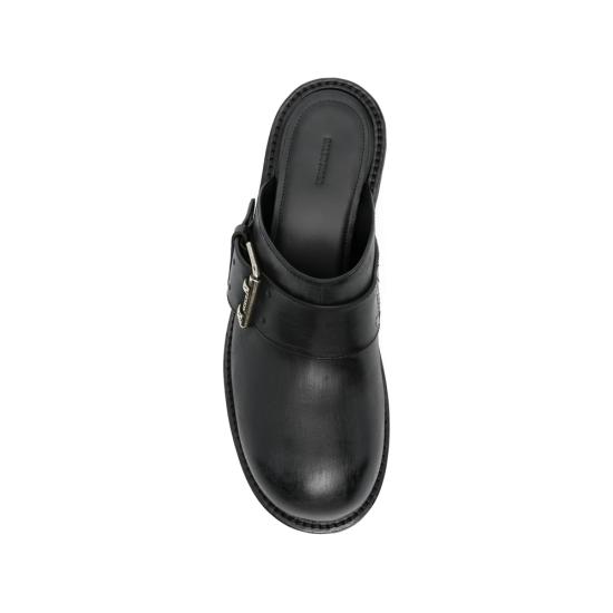 26SS 발렌시아가 베놈 뮬 866723 WBEQ4 1081 BLACK DOM - BALENCIAGA