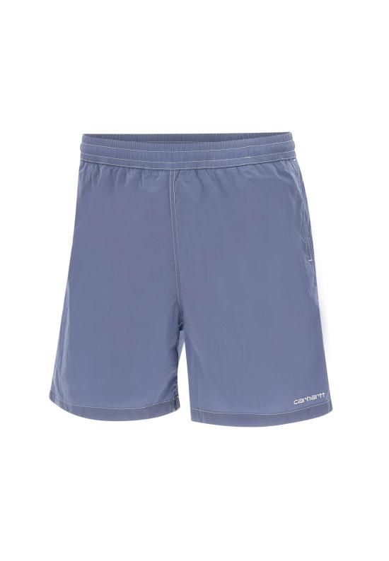 26SS 칼하트 WIP 캔비 스윔 트렁크 I034570 3NPXX BLUE WHITE DOM