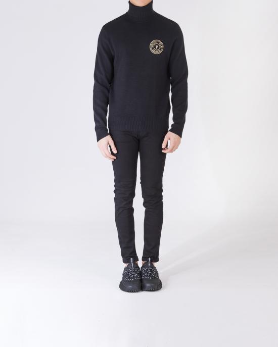  베르사체 터틀넥 77GAFM07 CMH41 G89 NERO ORO - VERSACE