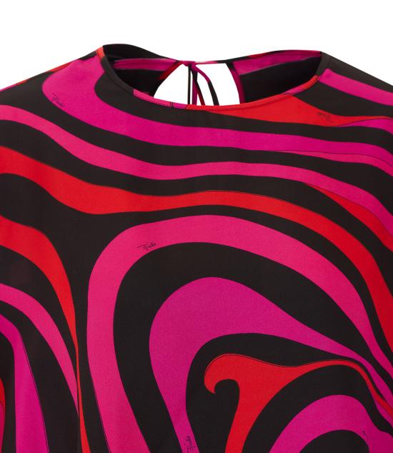 26SS 푸찌 미디 원피스 6HRL55 6H761003 Fuchsia - PUCCI
