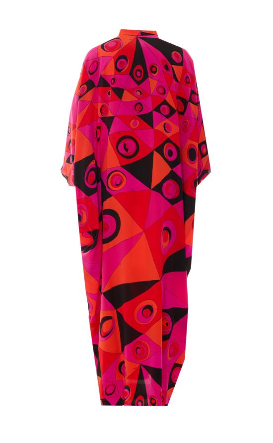 26SS 푸찌 미디 원피스 6HRL75 6H723050 Fuchsia - PUCCI