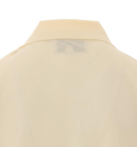 26SS 아미 알렉산드르 마티우시 폴로 티셔츠 UPL428 JE0221136 Yellow - AMI ALEXANDRE MATIUSSI