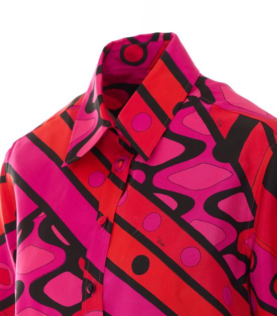 26SS 푸찌 블라우스 6HRJ08 6H841018 Fuchsia - PUCCI