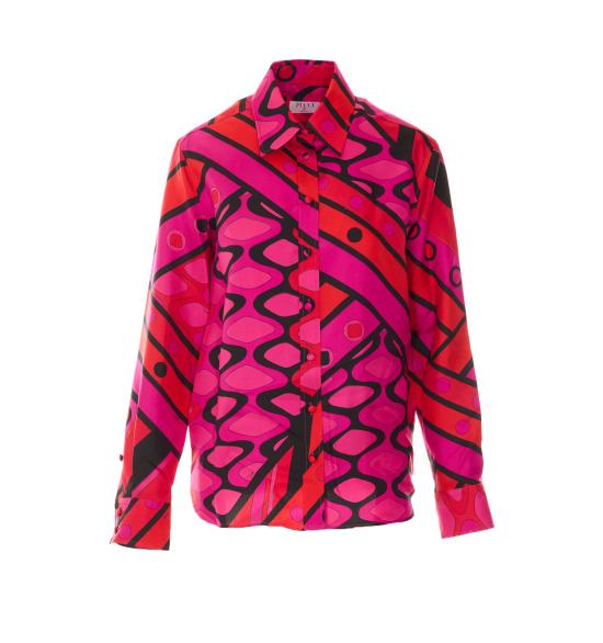 26SS 푸찌 블라우스 6HRJ08 6H841018 Fuchsia