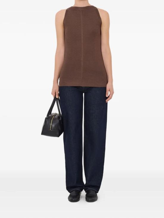 26SS 루루 드 세종 긴팔 티셔츠 OHANA BROWN Brown - LOULOU DE SAISON