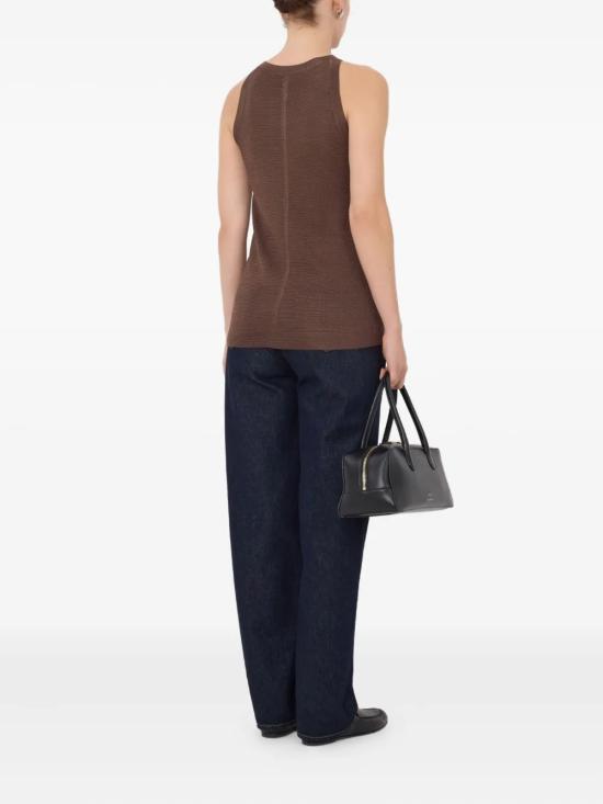 26SS 루루 드 세종 긴팔 티셔츠 OHANA BROWN Brown - LOULOU DE SAISON