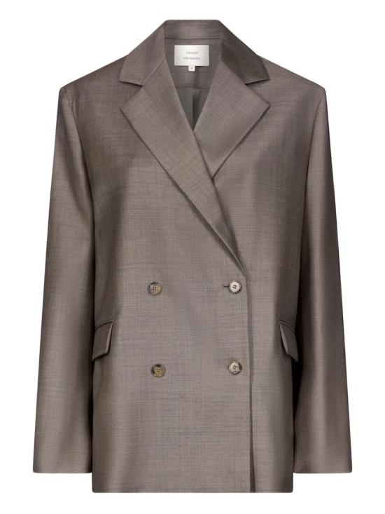 26SS 루루 드 세종 수트 자켓 DONAU LDS DARK BROWN MELANGE Dark brown