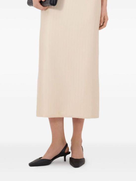 26SS 루루 드 세종 미디 원피스 GIULIA ECRU Beige - LOULOU DE SAISON