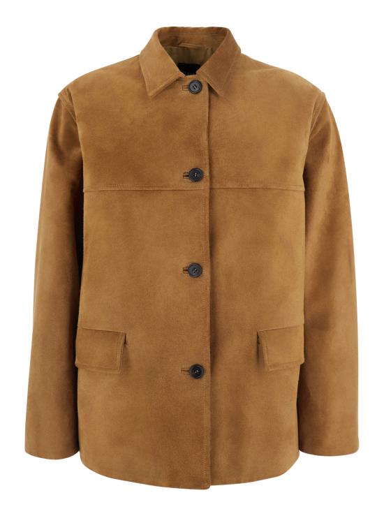 26SS LEPLAIN 무스탕 EV070COGNAC Brown