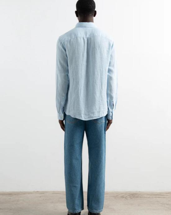 26SS 에드몬드 스튜디오 셔츠 1261005500 PLAIN LIGHT BLUE Lightblue - EDMMOND STUDIOS