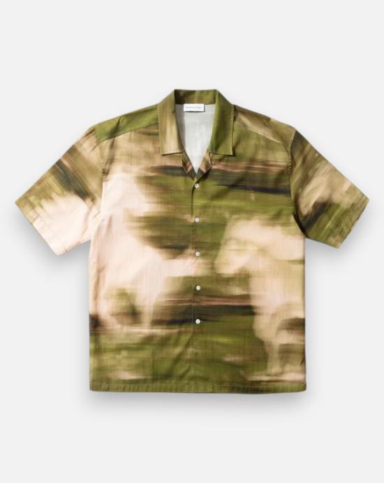 26SS 에드몬드 스튜디오 셔츠 126102665 PLAIN GREEN Green